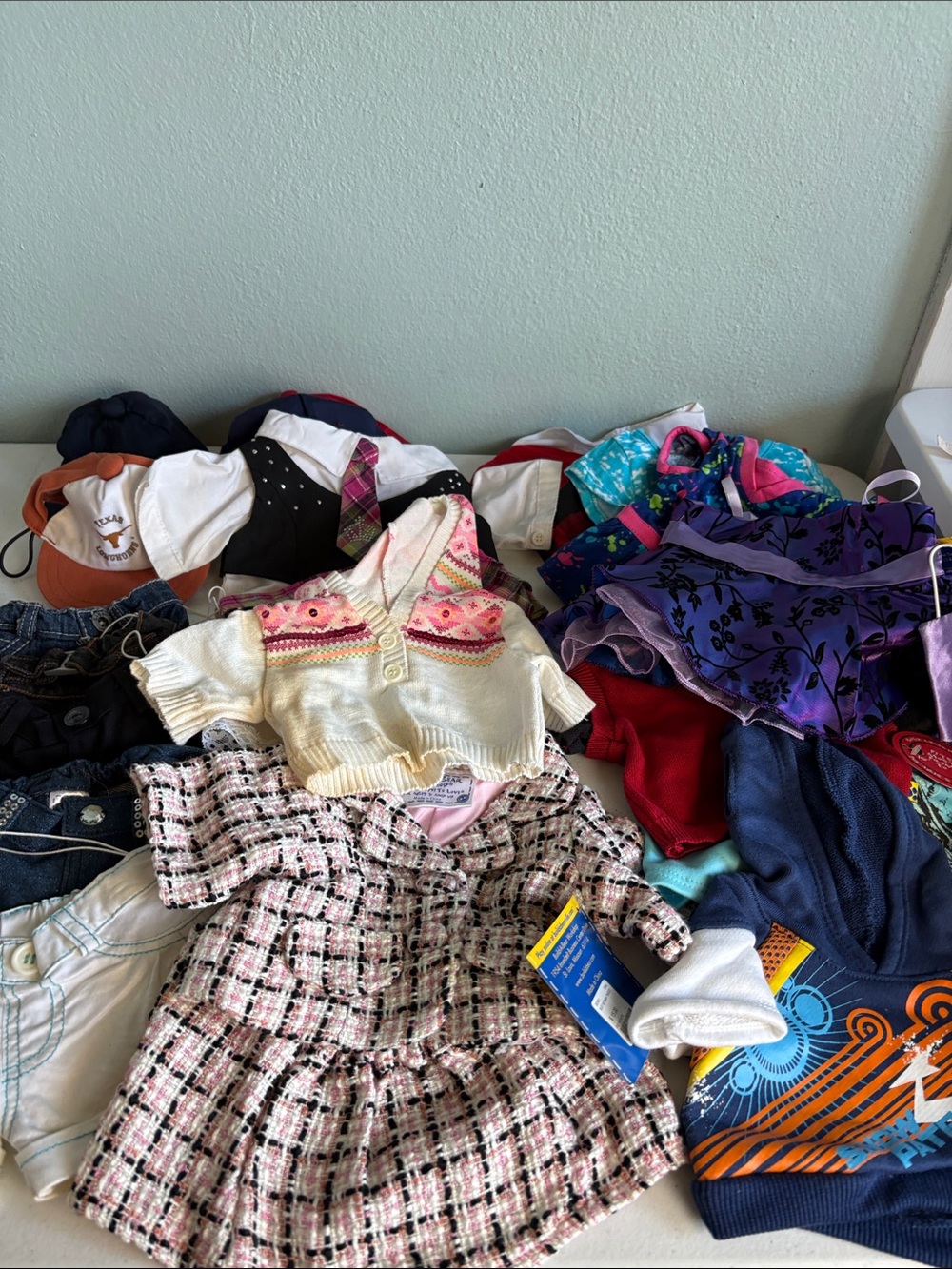 Large Lot of Build-A-Bear Workshop Clothes - Many NWT